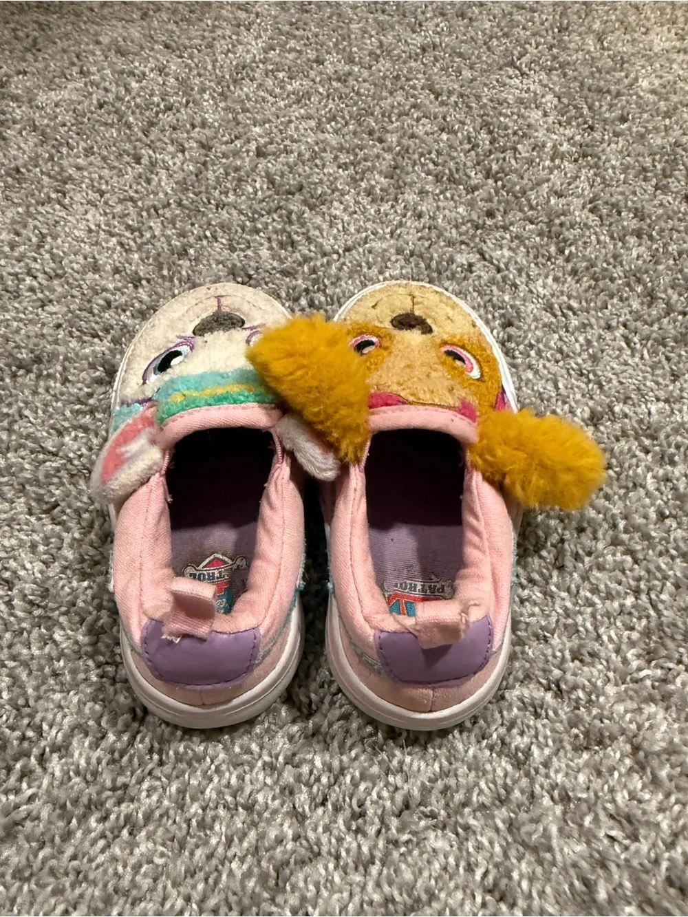 Kids Paw Patrol Slip-On Shoes - Pink & Teal